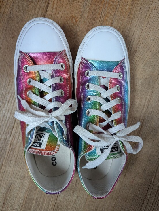 Converse Shoes - RAINBOW CONVERSE low top